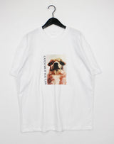 ドッグショートスリーブTシャツ/Dog Selfie Short Sleeve T-shirt (3color)