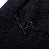 BBD Signature Custom Short Beanie (Black) (6643613696118)
