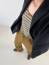 Muse wool collar short coat 