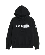 BURST LOGO HOODIE (BLACK) (4612192370806)