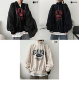 Non-Detailed Fleece Class Zip-Up Sweatshirt