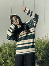 Lion Border Round Knit (3color)