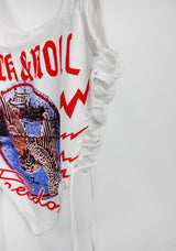 イーグルコルセットスリーブレス/Eagle Corset Crop Sleeveless