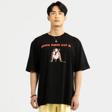 K プリントショートスリーブTシャツ