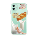 ブレッドアンドミルクジェリースマホケース/Bread and milk jelly case