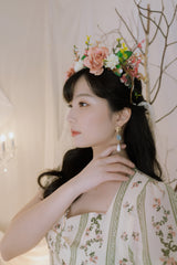 アフロディテシリーズ - ザ ローズガーデンピアス / Aphrodite Series - The Rose Garden Piercing (Mint ver.)