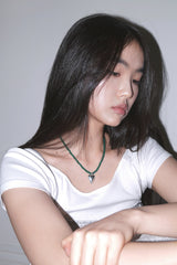 GREEN LUV NECKLACE
