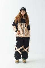 ポットXゴールドストレッチジョガーパンツ / BSR2223FWPT021 POT-X GOLD STRETCH JOGGER PANTS BLACK