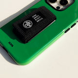 108 MINI HANG-ON(30mm) GLARE GREEN (glossy-hard-bumper)