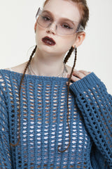 バイクロップドニット/BAY CROPPED KNIT