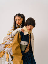 ロゴカラーコットンベーシックジャケット/BSR2223FWJK066 LOGO COLLAR COTTON BASIC JACKET MIX