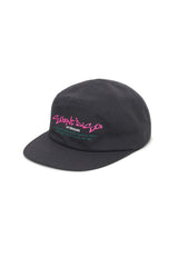 コットン刺繍キャップ / COTTON EMBROIDERED CAP (CHARCOAL)