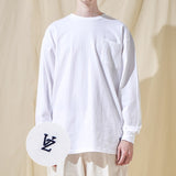 VZロゴビックオバーフィットポケットロングスリーブホワイト/VZ Logo Big Over Fit Pocket Long Sleeve White (6683332837494)