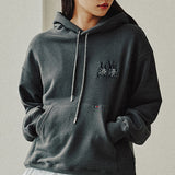 ラブフーディー / LOVE HOODIE_CHARCOAL