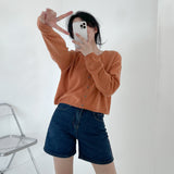 Round Neck Cardigan