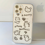 Black - DDong Gangazi Phone Case 