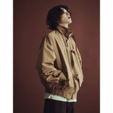 Dリングストラップハリントンジャケット / D-RING STRAP HARRINGTON JACKET_BR