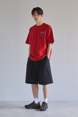 レーシングフラッグTシャツ/Racing Flag Tee (Deep Red)