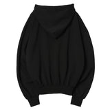 オーバーフルクロップスウェットフードジップアップ / Overful Crop Sweat Hood Zipup (2color)