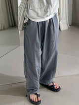 Balon one tuck nylon pants