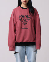 ハートピグメントオーバーサイズフィットスウェットシャツ / Heart Pigment Oversized Fit Sweatshirt_3color
