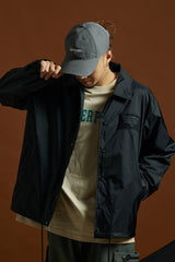 アースラブナイロンコーチジャケット / EARTH LOVE / NYLON COACH JACKET