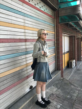Mickey two tuck mini skirt