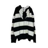 ストライプウォーマーフードニットウェア/Stripe Warmer Hood-Knitwear