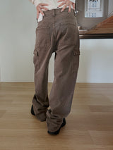 ミドル ウェスト カーゴパンツ / no.5176 Middle Waist Cargo Pants (3color)