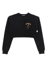 クルーネッククロップトップ / Crew neck crop top (2623892258934)