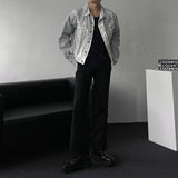 RU8315 Washing Denim Jacket (2 colors)