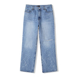 ナイフカットペイントスプラッターデニム / KNIFE CUT PAINT SPLATTER DENIM