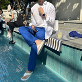 ラーガーアイススリットノースリーブシャツ / Lager Ice Slit Sleeveless Shirt (2 colors)