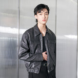 ウォッシュドレザージャケット / Washed Leather Jacket