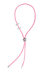 NO.482 [SILVER] STAR CODE LOCK NECKLACE