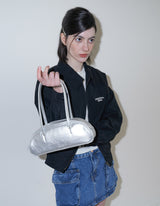 デミバゲットバッグ/demi baguette bag - silver