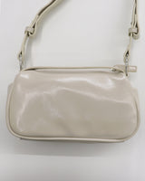 ロッケングロッシースクエアショルダークロスボディーバッグ / Loken Glossy Square Shoulder Crossbody Bag