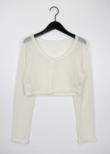 チチクロップカーディガン / Chichi Crop Cardigan (4color)