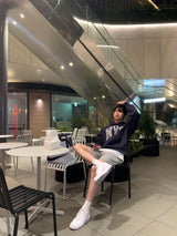 オーバーサイズフィットプレミアムNYCデュアルペーパーフーディー/Oversized fit Premium NYC Dual Paper Hood (4 colors)