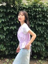 Liso shirring blouse