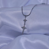 Shiny Cross Necklace