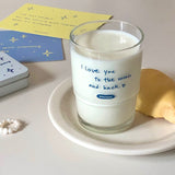 ブルーレタリングカップ/Blue lettering cup