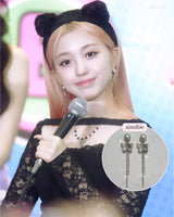  Urban Chic Butterfly Piercing (Kep1er Yeseo, LOONA Yves, Dreamcatcher Yoohyeon, Jiyu Earrings)