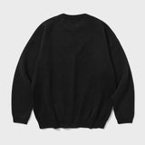 Graffiti Logo Jacquard Knit (Black)