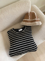Smith Heavy Border Over Knit (3color) (6624404635766)