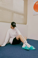 クラックメッシュキャップ / CRACK MESH CAP (black)
