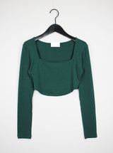 ホットクロップロングスリーブTシャツ/Hot Crop Long Sleeve T-shirt (4color)