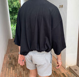 Perfect Slub 3/4 Sleeve Box T (5color) (6699883102326)