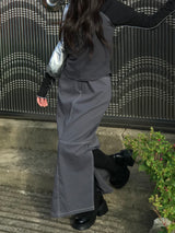 Sombrar slit long skirt 