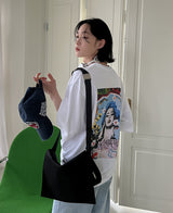 アートバックプリント半袖
